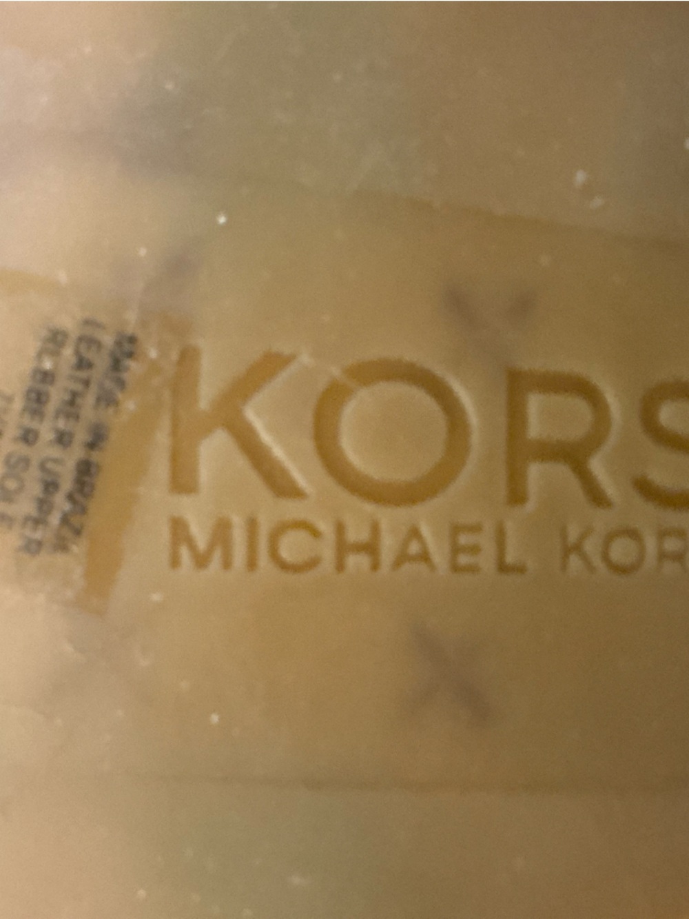 Michael Kors Black Leather Studded Platform Sandals with Wooden Heel Size 7.5 - Picture 8 of 9